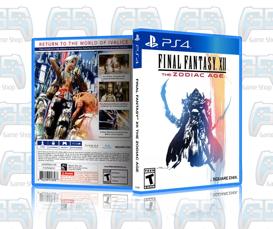 FINAL FANTASY XII (12) THE ZODIAC AGE | PS4 OCCASION