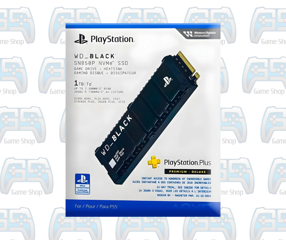 WD_BLACK SN850 1TB NVME SSD POUR PS5