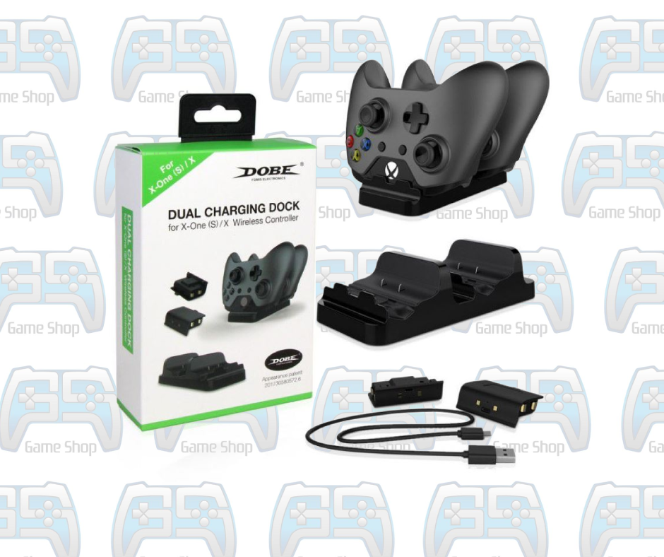 STATION DE CHARGE DOUBLE POUR MANETTE SANS FIL XBOX ONE &amp; XBOX SERIES