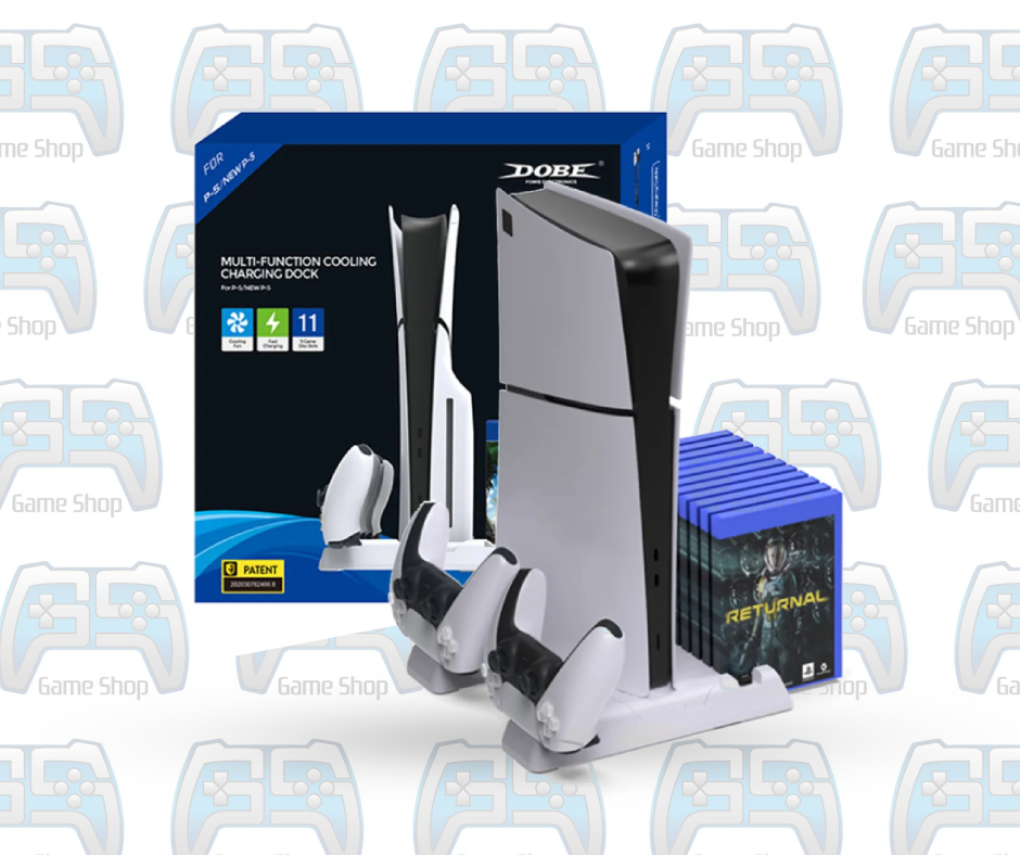 STATION DE CHARGE ET REFROIDISSEMENT MULTIFONCTIONNELLE POUR PS5 SLIM
