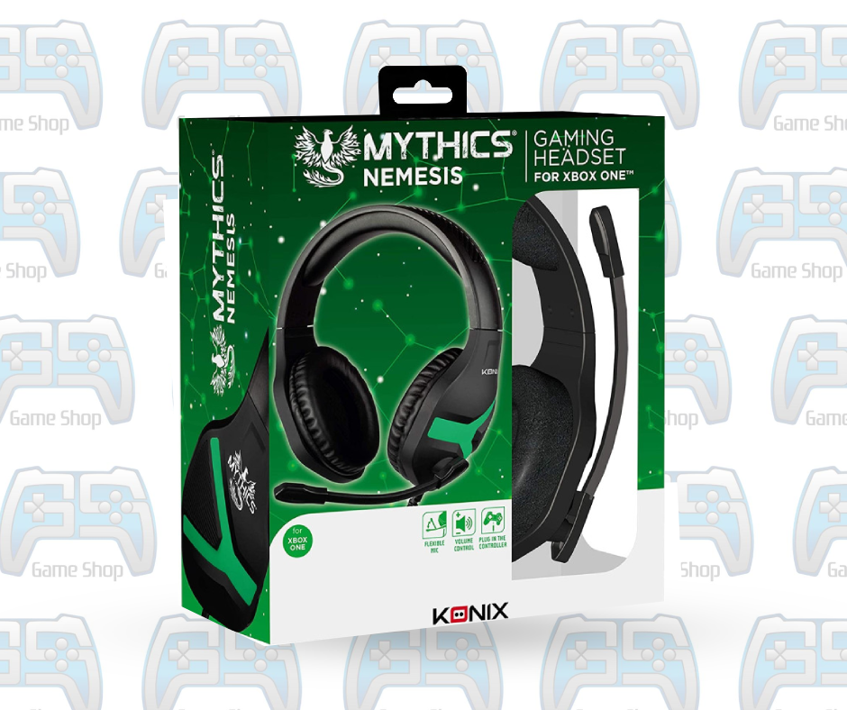 CASQUE GAMING KONIX NEMESIS POUR XBOX ONE ET SERIES | VERT ET NOIR