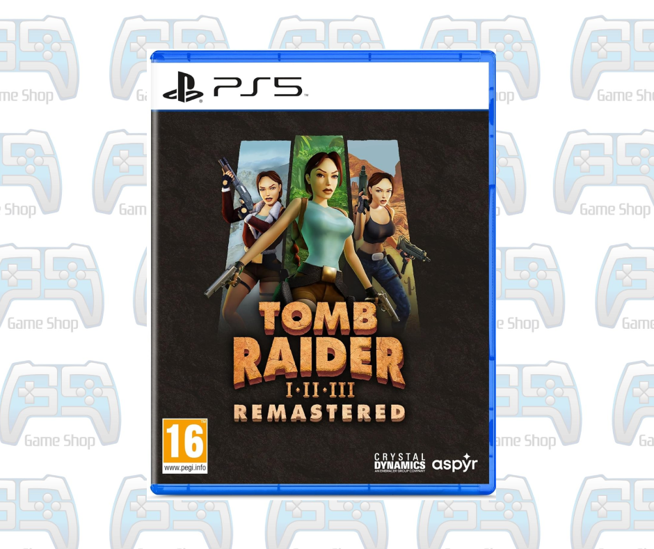 TOMB RAIDER 1 2 ET 3 REMASTERED | PS5
