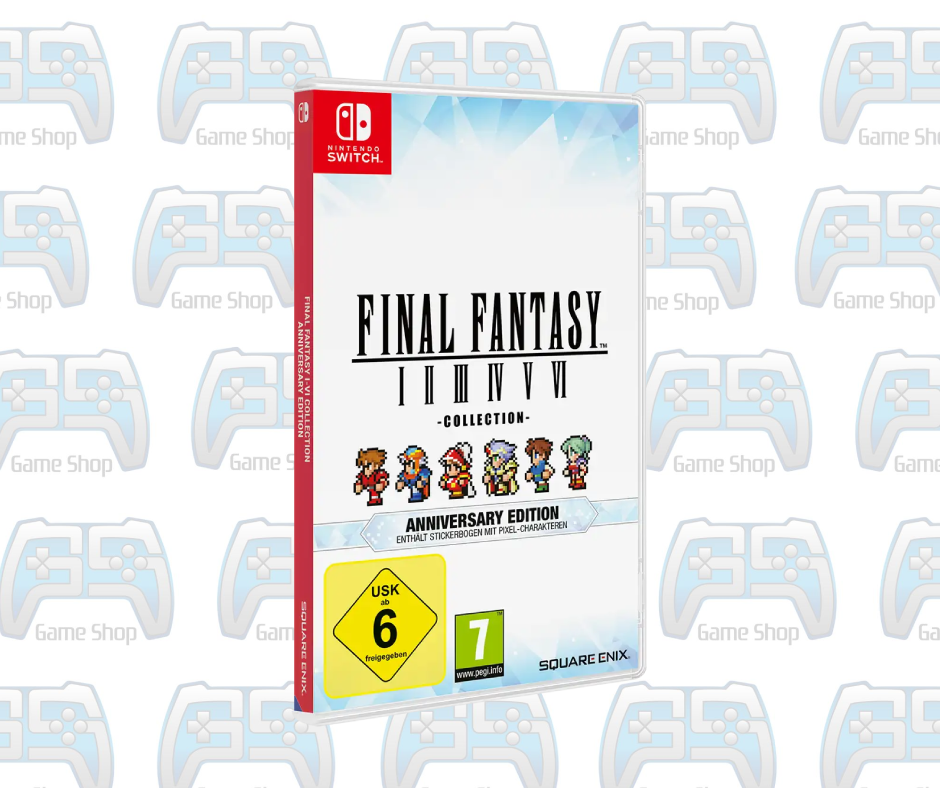 SQUARE ENIX FINAL FANTASY I-VI (1-6) PIXEL REMASTER COLLECTION | SWITCH