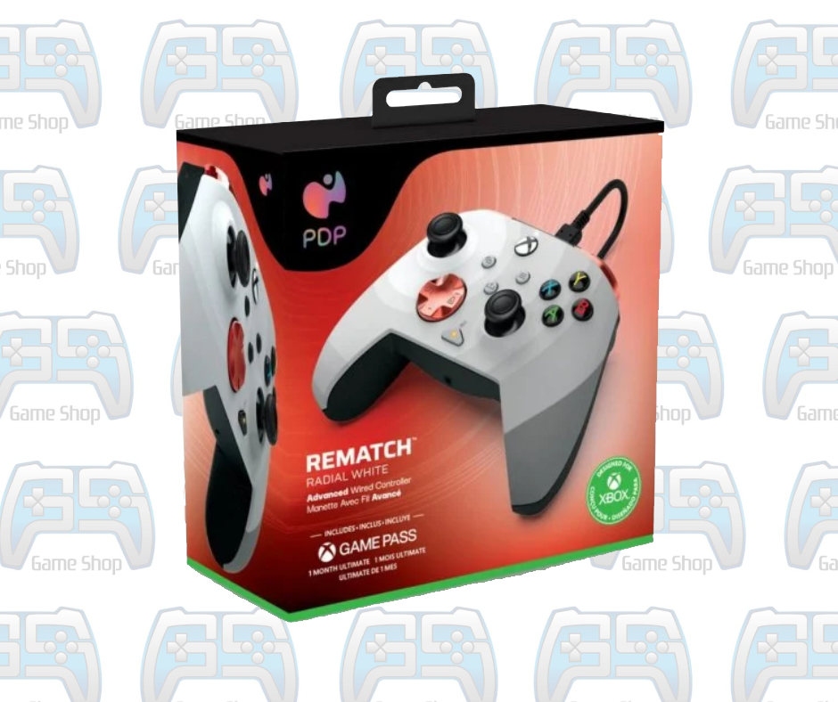 MANETTE PDP FILAIRE REMATCH ADVANCED POUR XBOX + GAME PASS 1 MOIS