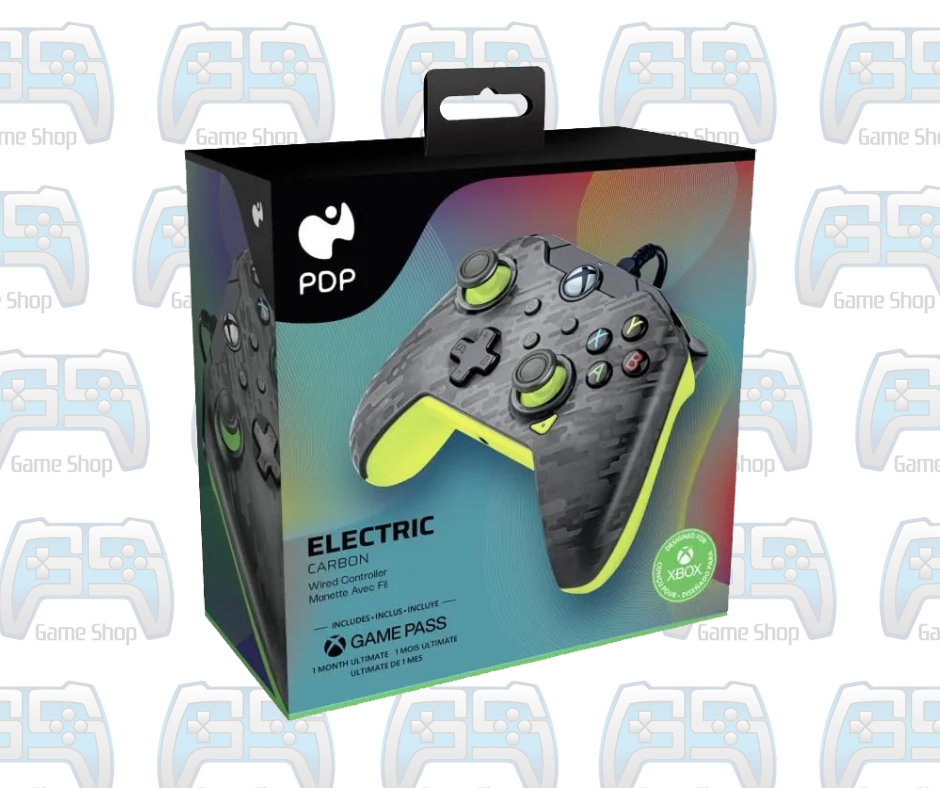 MANETTE PDP ELECTRIC CARBON FOR XBOX | XBOX ONE - SERIES - PC
