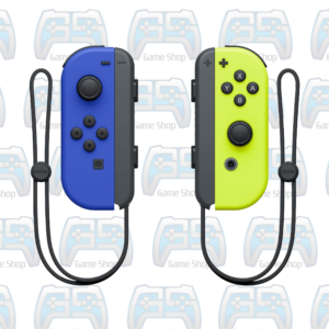 JOYCON SWITCH BLEU FLUO ET JAUNE FLUO 2