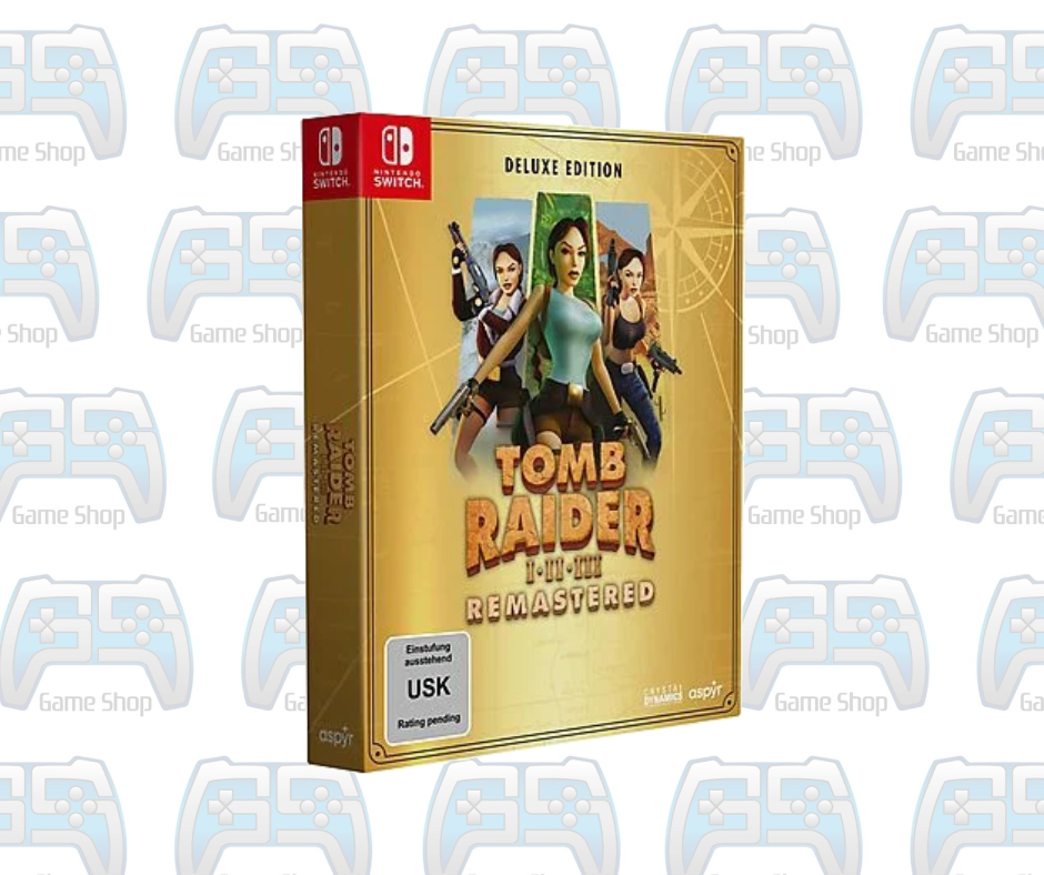 TOMB RAIDER 1-3 REMASTERED STARRING LARA CROFT: DELUXE EDITION | SWITCH