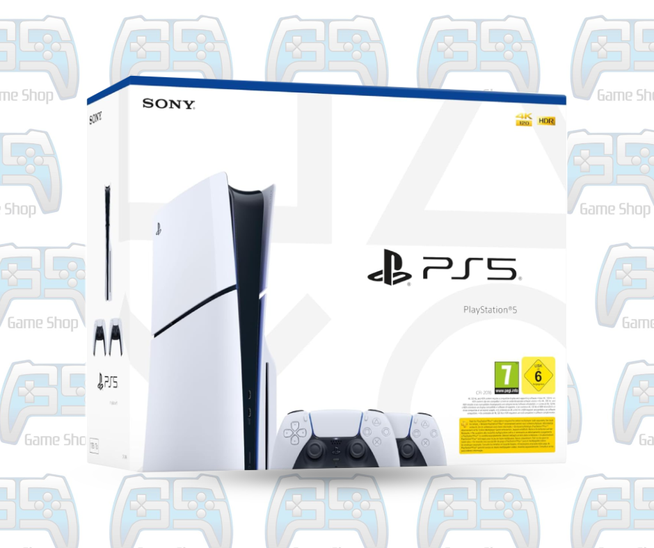 CONSOLE PLAYSTATION 5 SLIM (PS5 SLIM) AVEC 2 MANETTES ÉDITION STANDARD