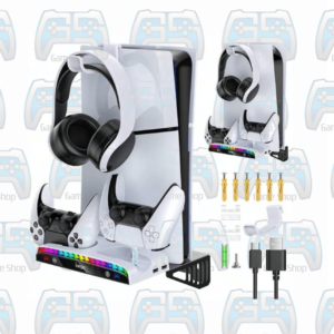 SUPPORT MURAL STATION DE CHARGE RGB 5 IN 1 IPEGA POUR PLAYSTATION 2