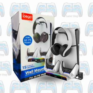 SUPPORT MURAL STATION DE CHARGE RGB 5 IN 1 IPEGA POUR PLAYSTATION 1