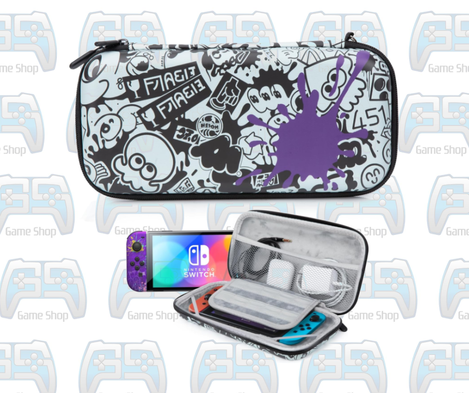 POCHETTE SWITCH SPLATOON 3 POUR NINTENDO SWITCH &amp; SWITCH OLED