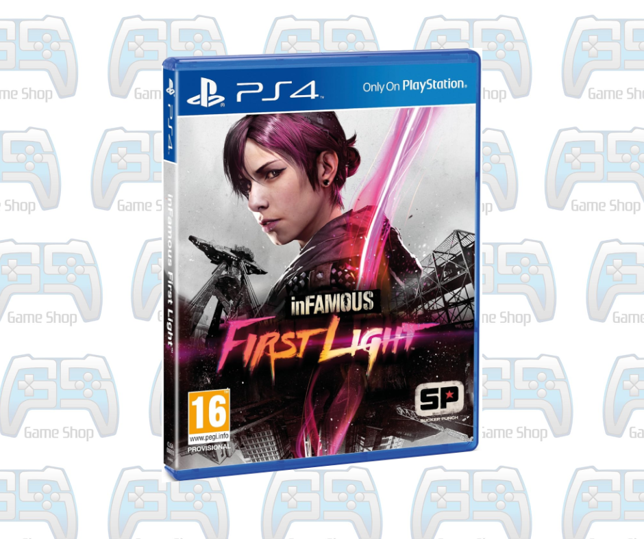 Jeu PS4 Infamous First Light - Complet, Version Française, Très Bon état