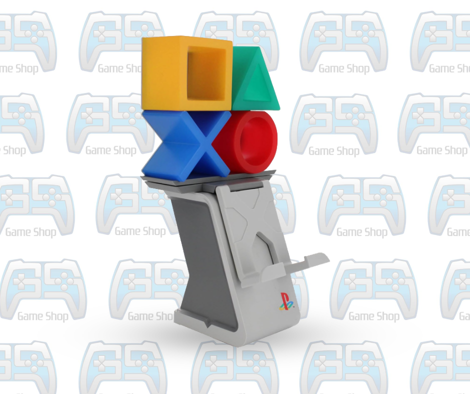 SUPPORT MANETTE &amp; TÉLÉPHONE PLAYSTATION HERITAGE IKON LED