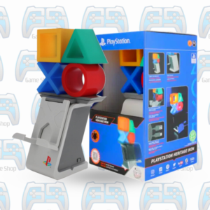 SUPPORT MANETTE &amp; TÉLÉPHONE PLAYSTATION HERITAGE IKON LED 1