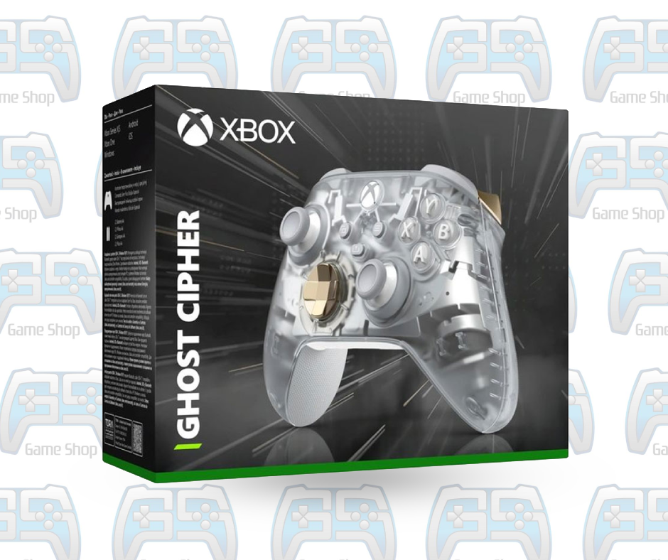 MANETTE XBOX SANS FIL EDITION GHOST CIPHER | XBOX - PC