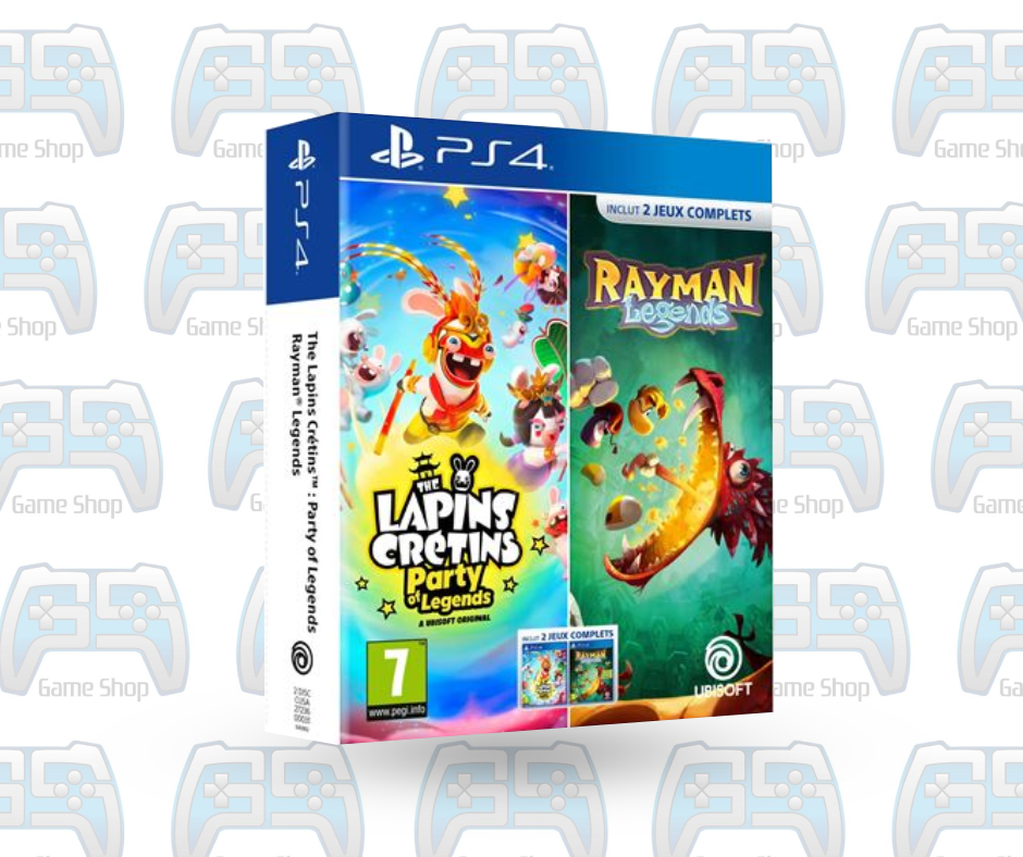LAPINS CRÉTINS: PARTY OF LEGENDS + RAYMAN LEGENDS | PS4