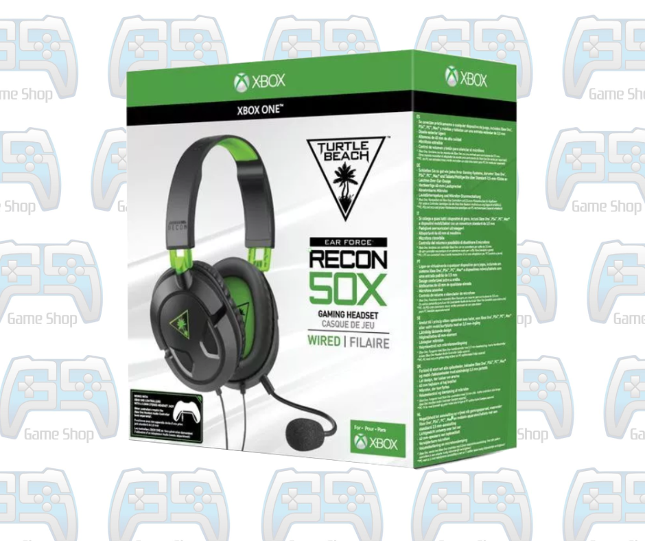 CASQUE GAMING TURTLE BEACH RECON 50X NOIR | XBOX