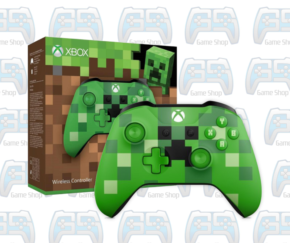 MANETTE SANS FIL POUR XBOX | EDITION LIMITÉE MINECRAFT CREEPER