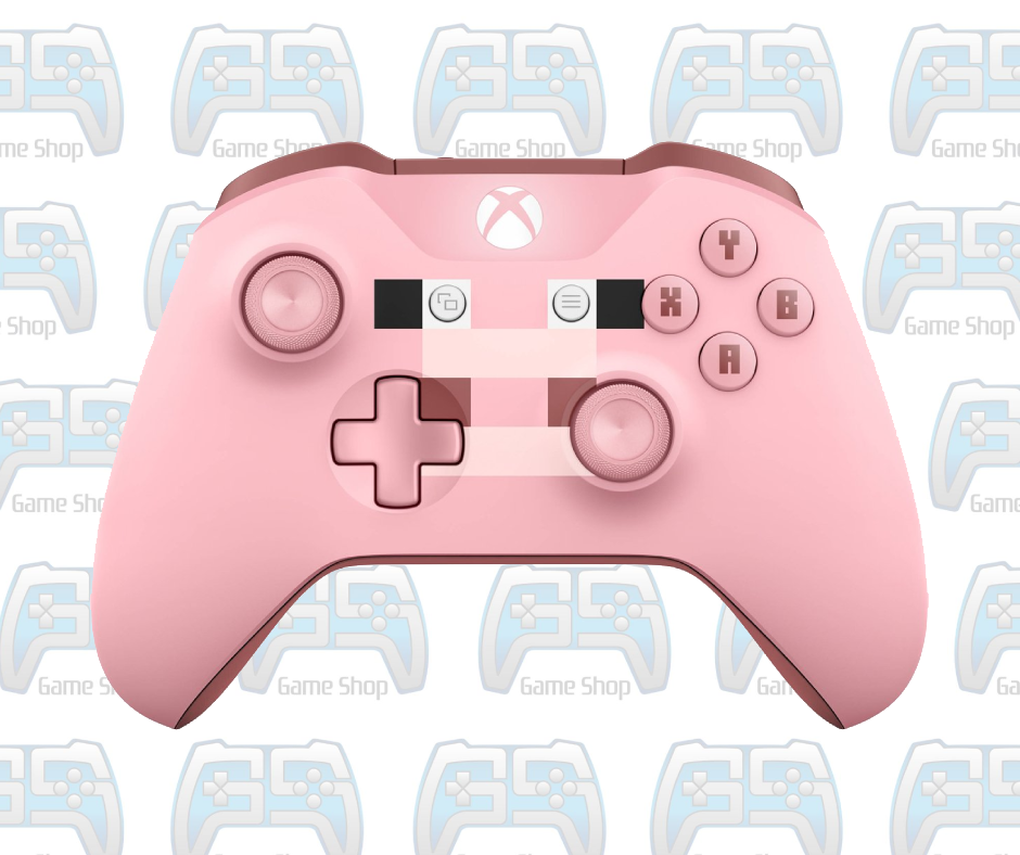MANETTE SANS FIL POUR XBOX - EDITION LIMITÉE - MINECRAFT PIG