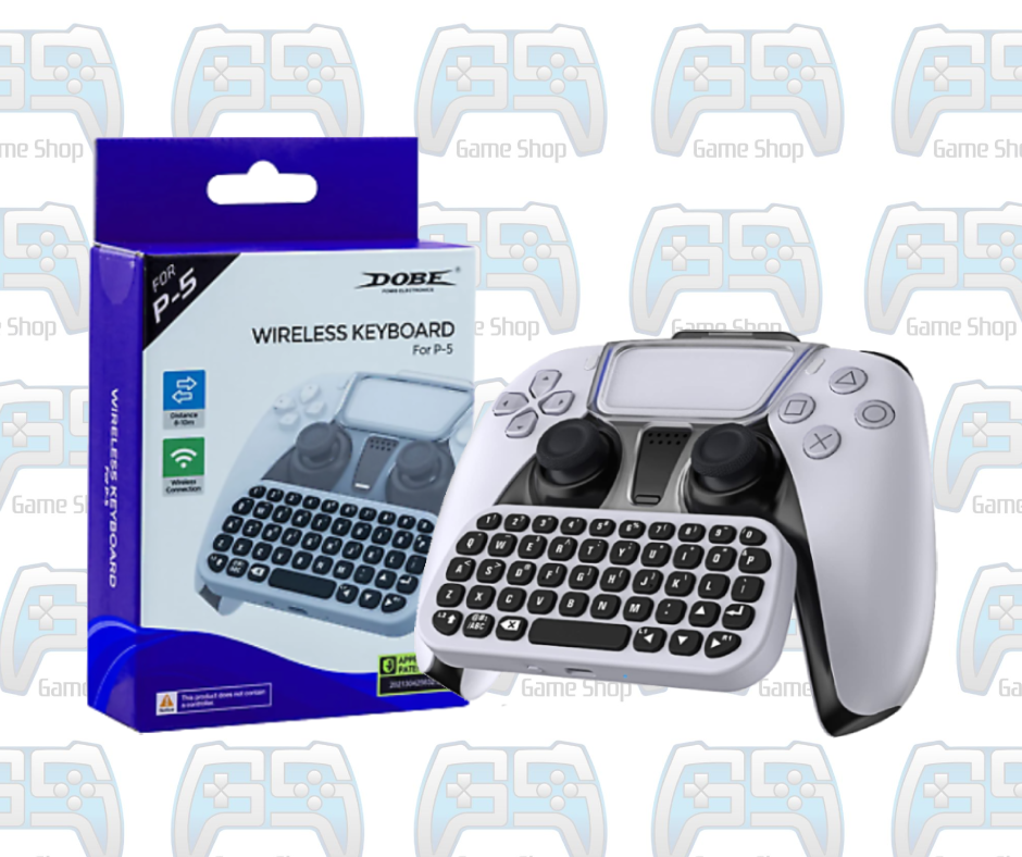 CLAVIER BLUETOOTH POUR MANETTE PS5 AVEC RETROECLAIRAGE