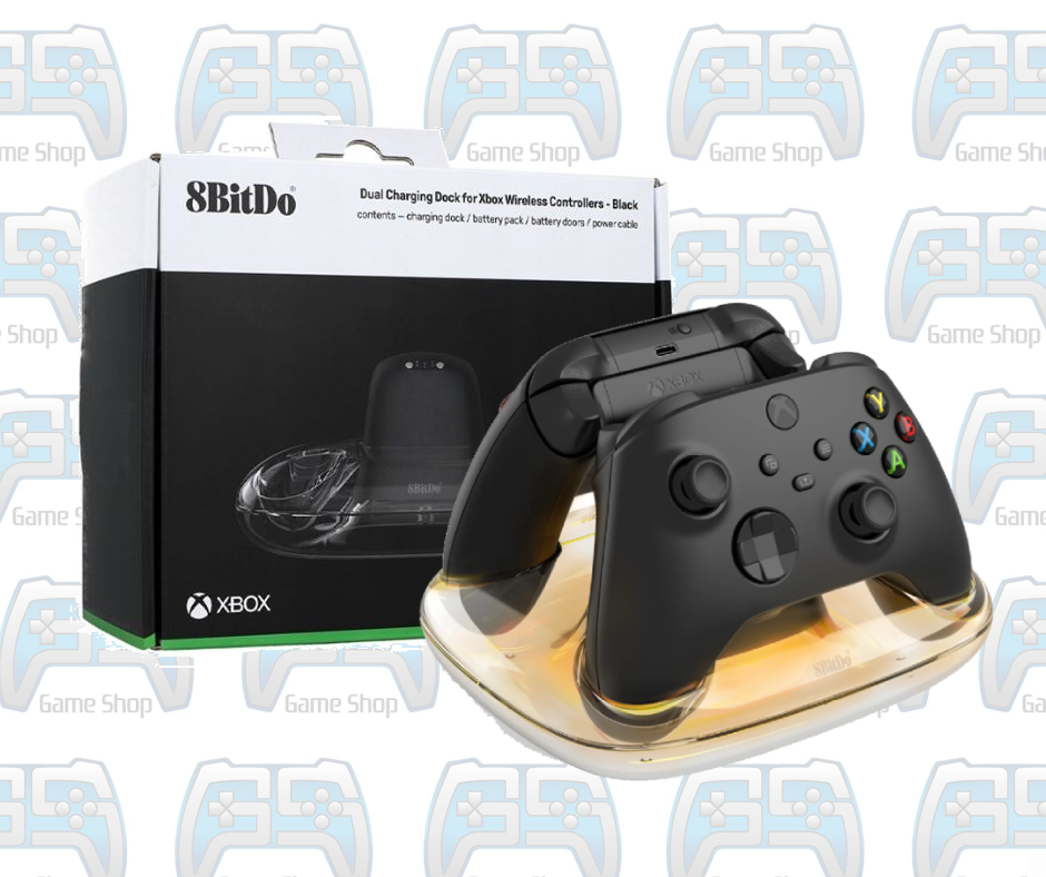 STATION DE CHARGE DOUBLE 8BITDO POUR MANETTES SANS FIL XBOX