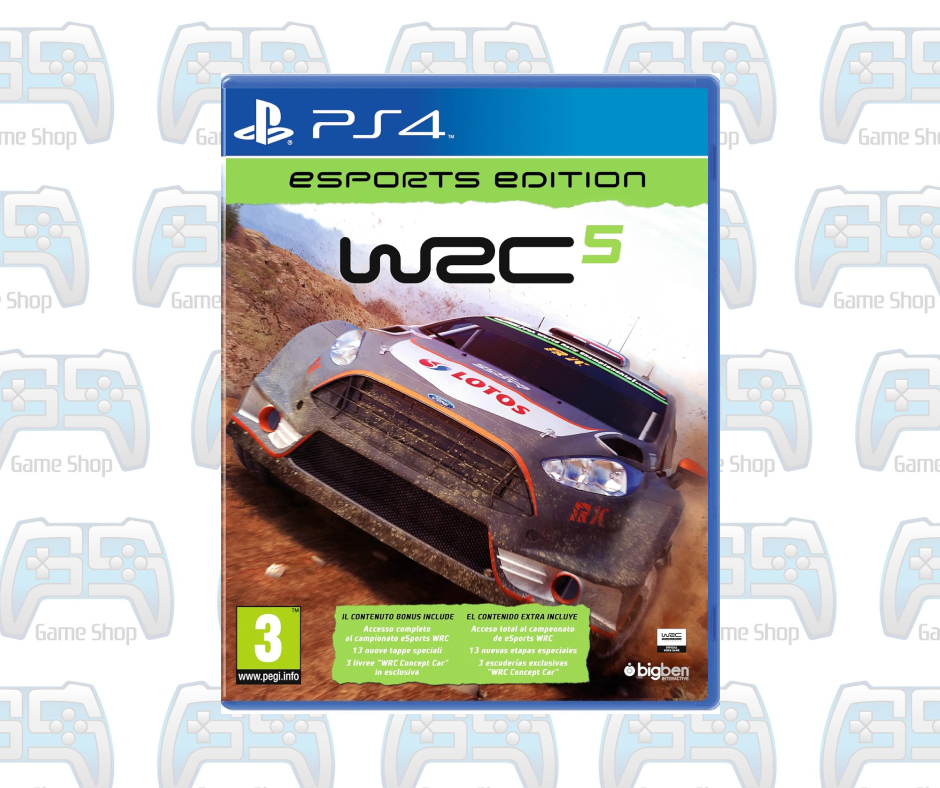 WRC 5 ESPORTS EDITION | PS4 OCCASION