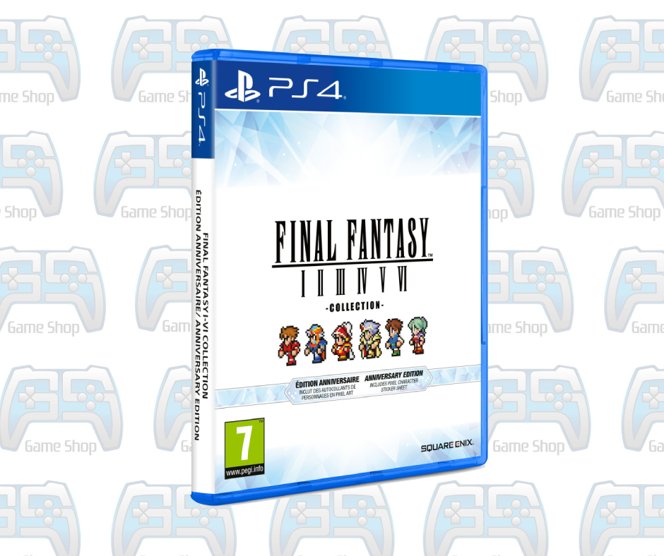 FINAL FANTASY I-VI (1-6) COLLECTION EDITION ANNIVERSAIRE | PS4