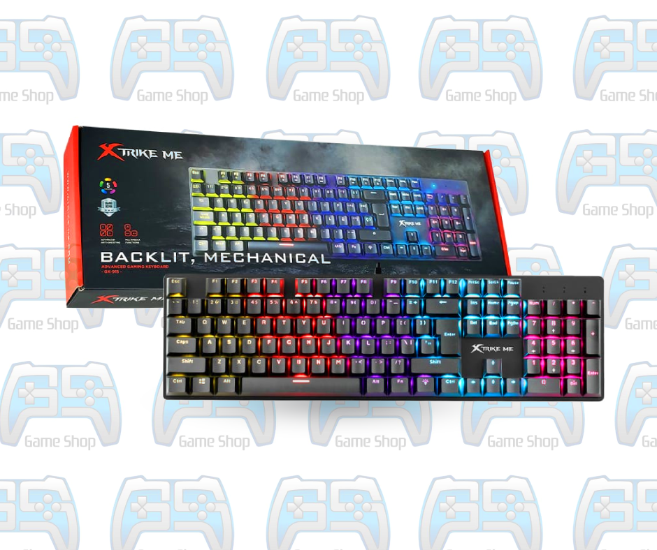 CLAVIER MECANIQUE RGB XTRIKE ME BACKLIT GK 915