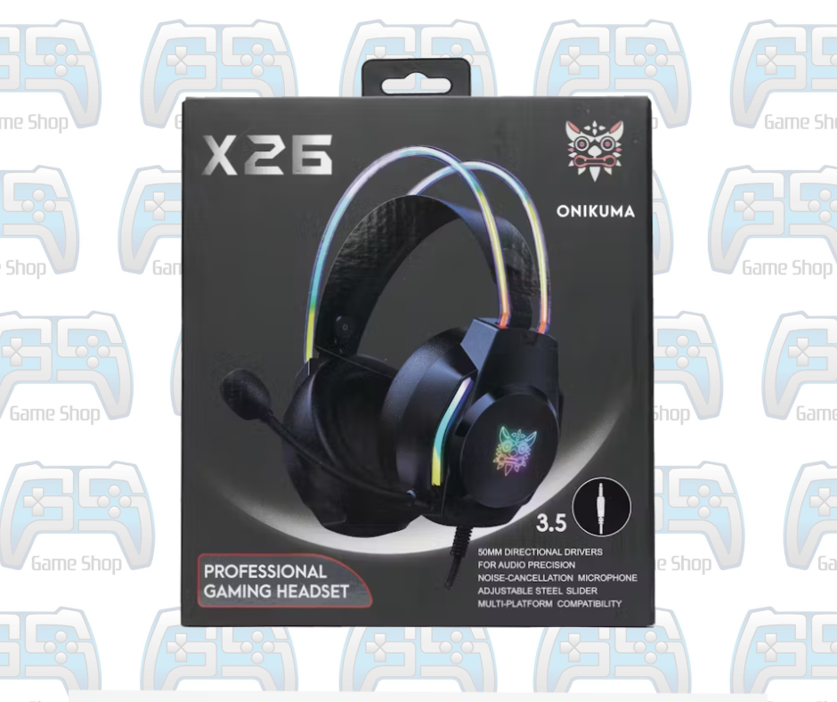 CASQUE GAMING X26 RGB ONIKUMA