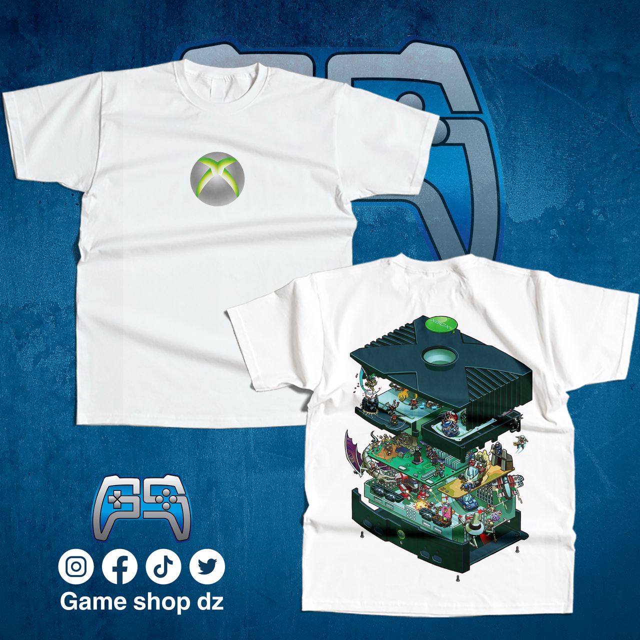 T SHIRT XBOX | BLANC