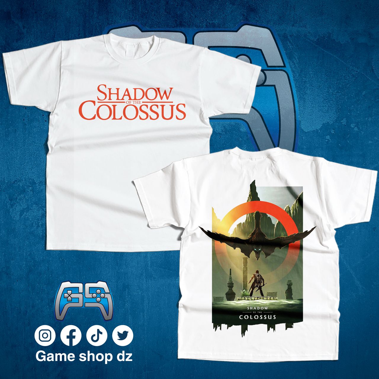 T-SHIRT SHADOW OF THE COLOSUS | BLANC