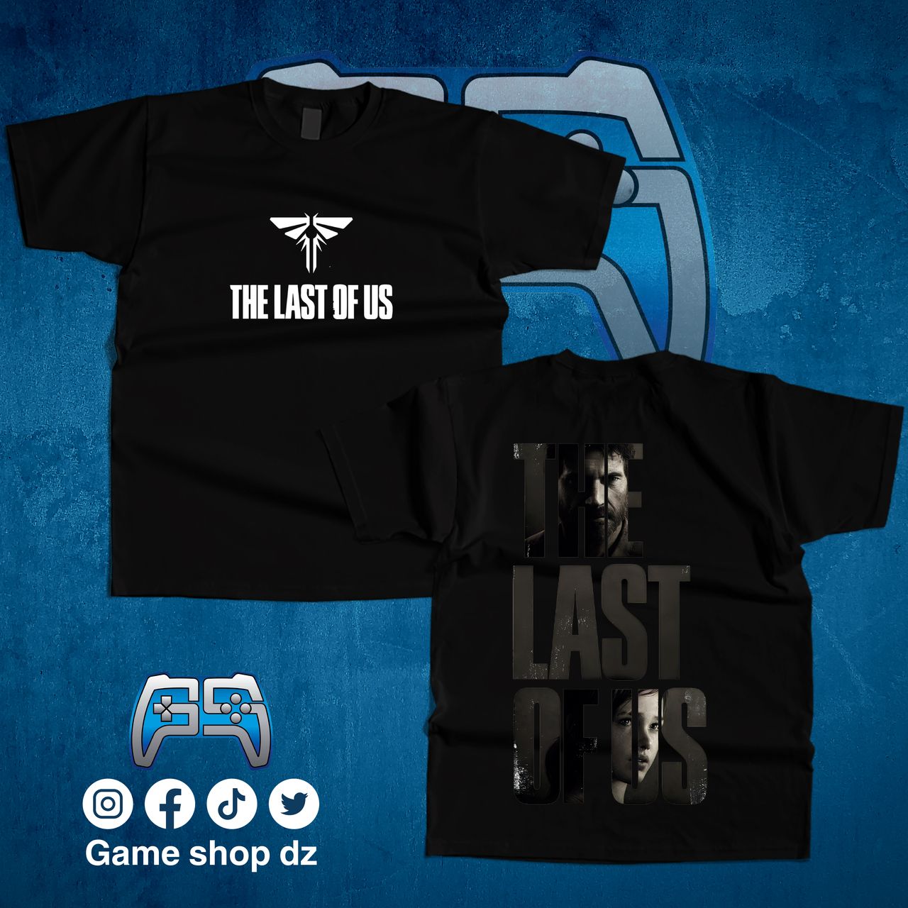 T-SHIRT THE LAST OF US | NOIR