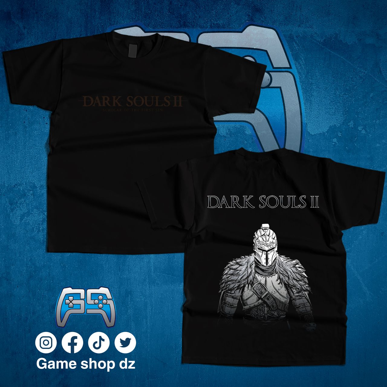 T-SHIRT DARK SOULS | NOIR
