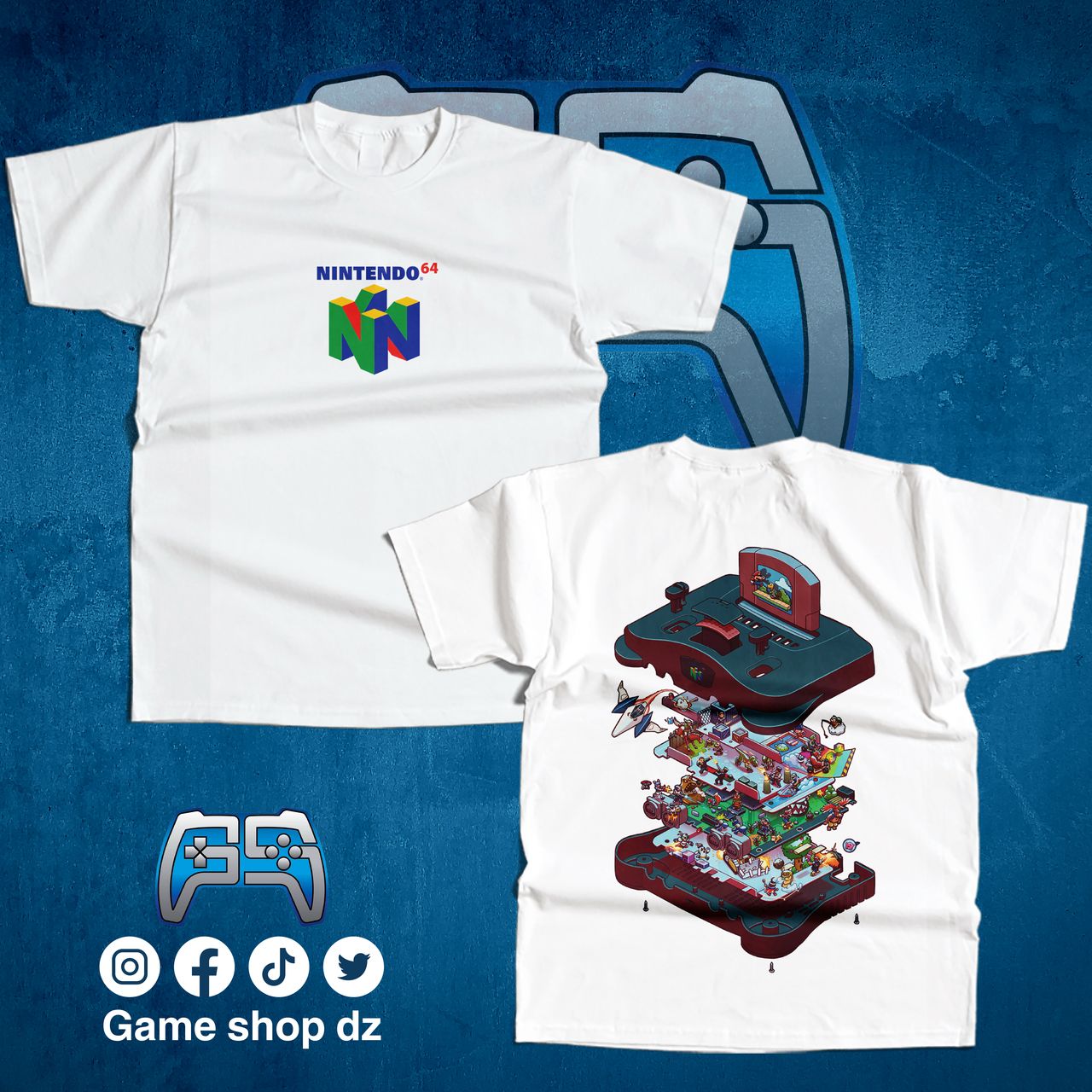 T-SHIRT NINTENDO 64