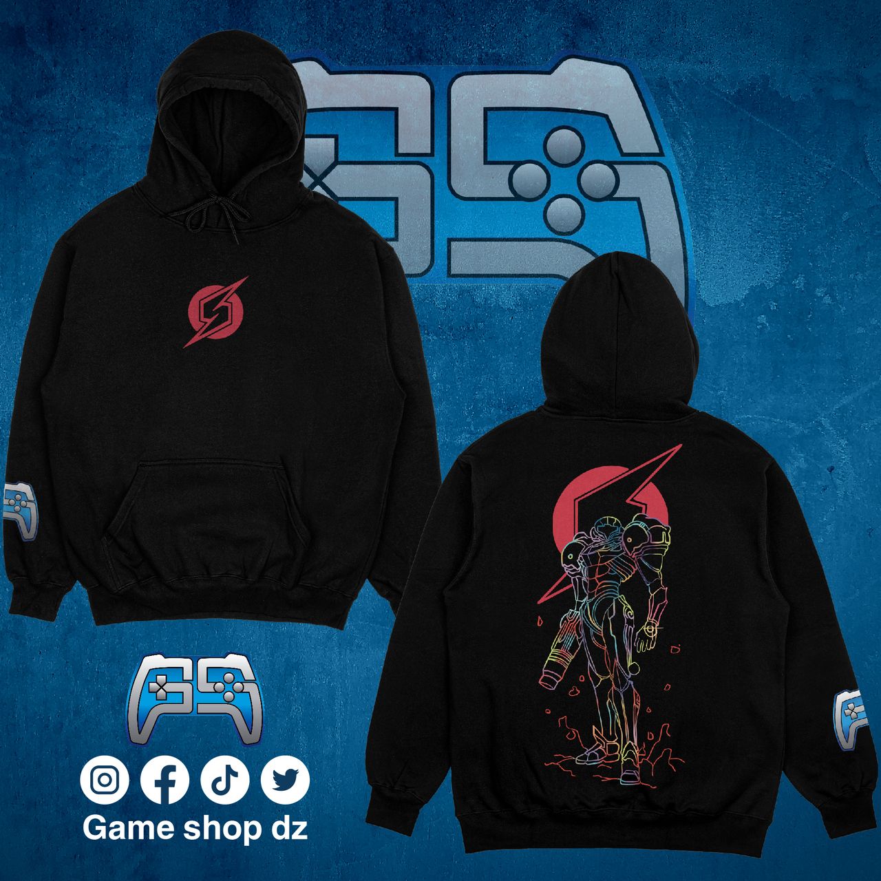 SWEAT-SHIRT SAMUS | NOIR