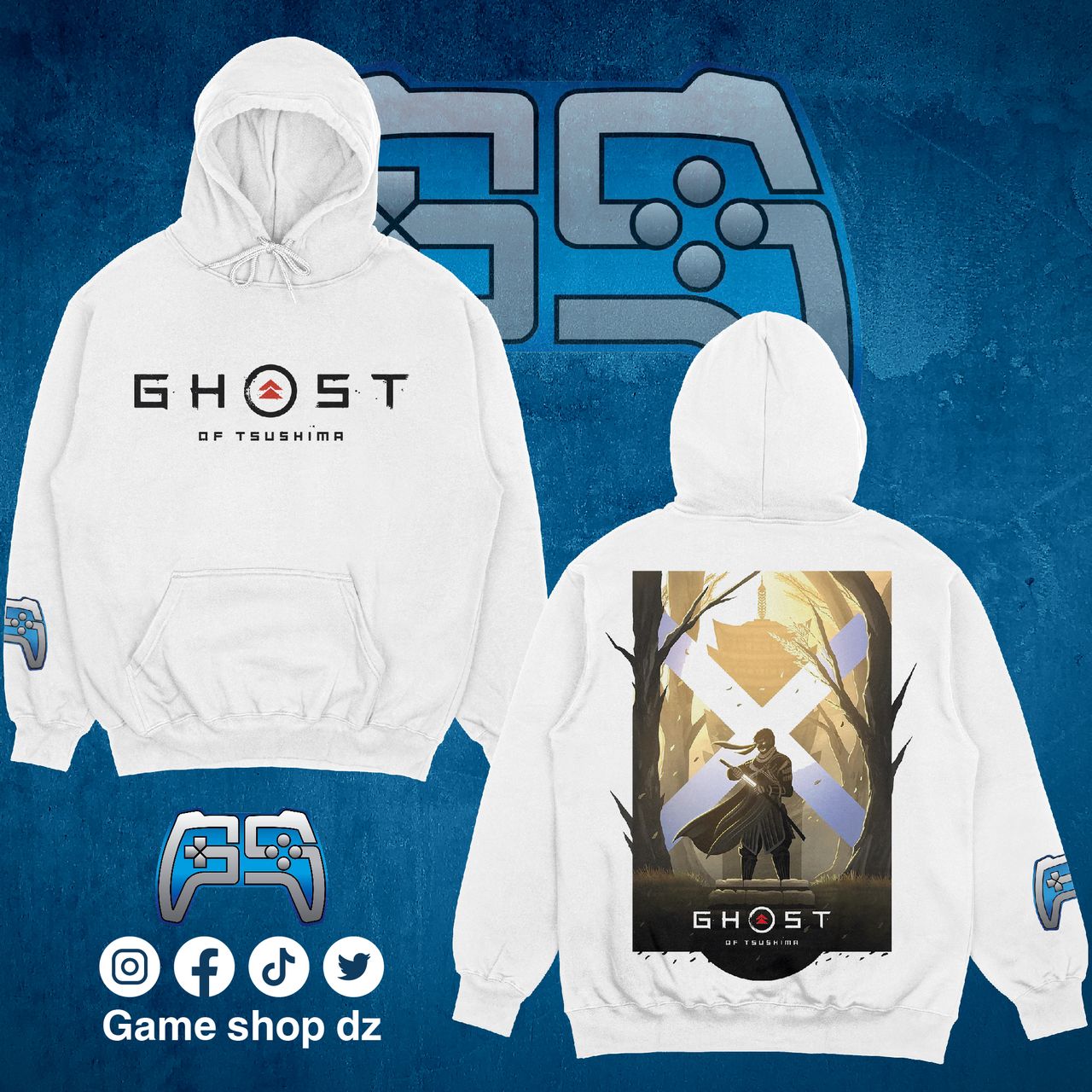 SWEAT-SHIRT GHOST OF TSUSHIMA
