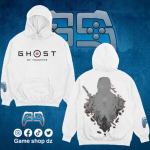 SWEAT-SHIRT GHOST OF TSUSHIMA JIN | BLANC 1