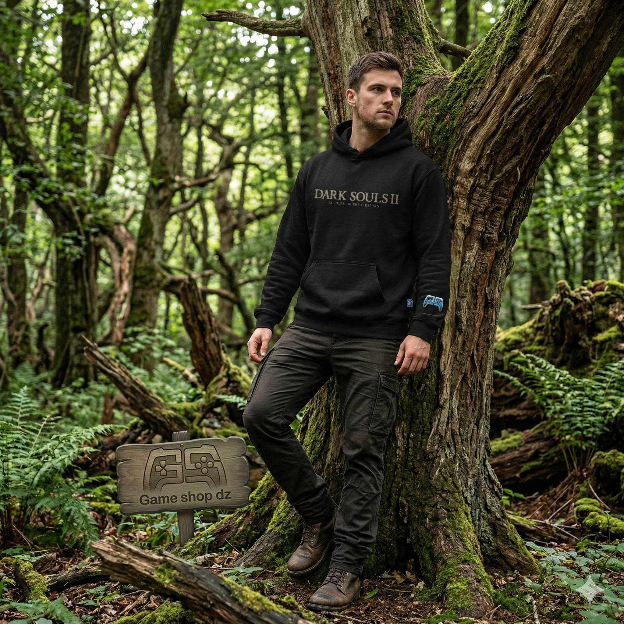 SWEAT-SHIRT DARK SOULS 2 | NOIR