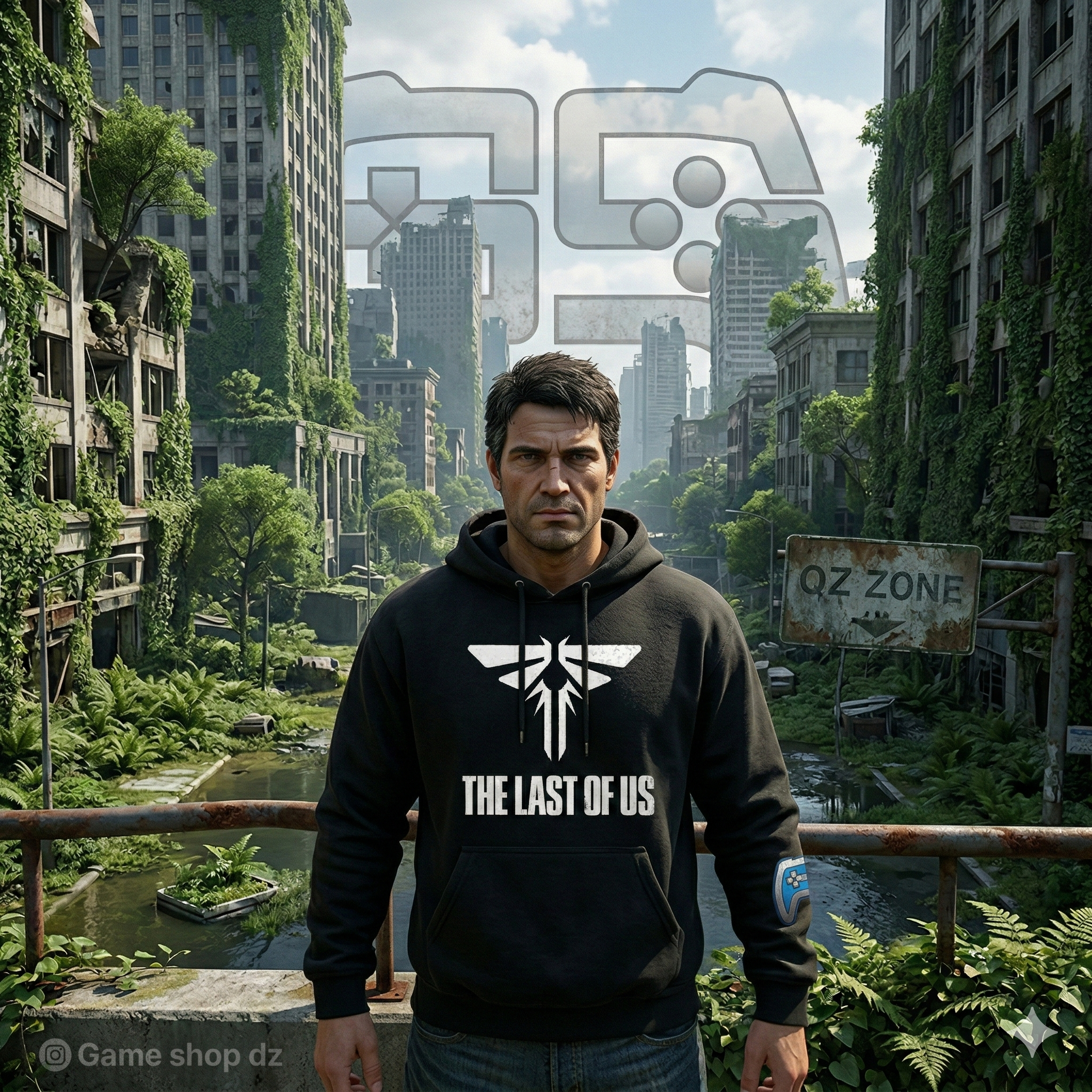 SWEAT-SHIRT THE LAST OF US | NOIR