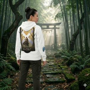SWEAT-SHIRT GHOST OF TSUSHIMA | BLANC 3
