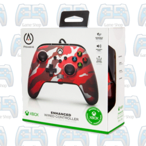 MANETTE POWER A COULEUR RED CAMO | XBOX - PC 1