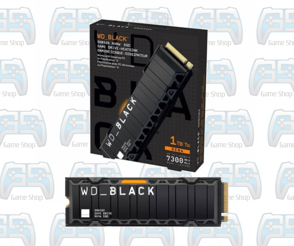 SSD PS5 ET PC WD_BLACK SN850X