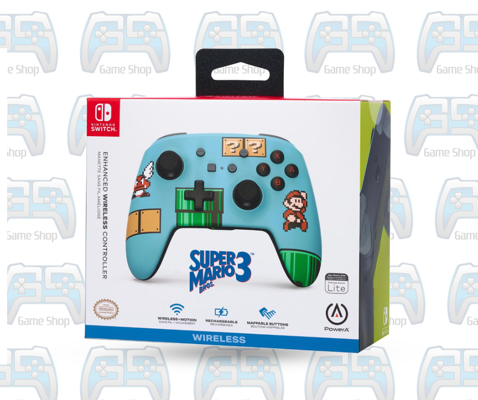Manette Nintendo Switch PowerA Super Mario