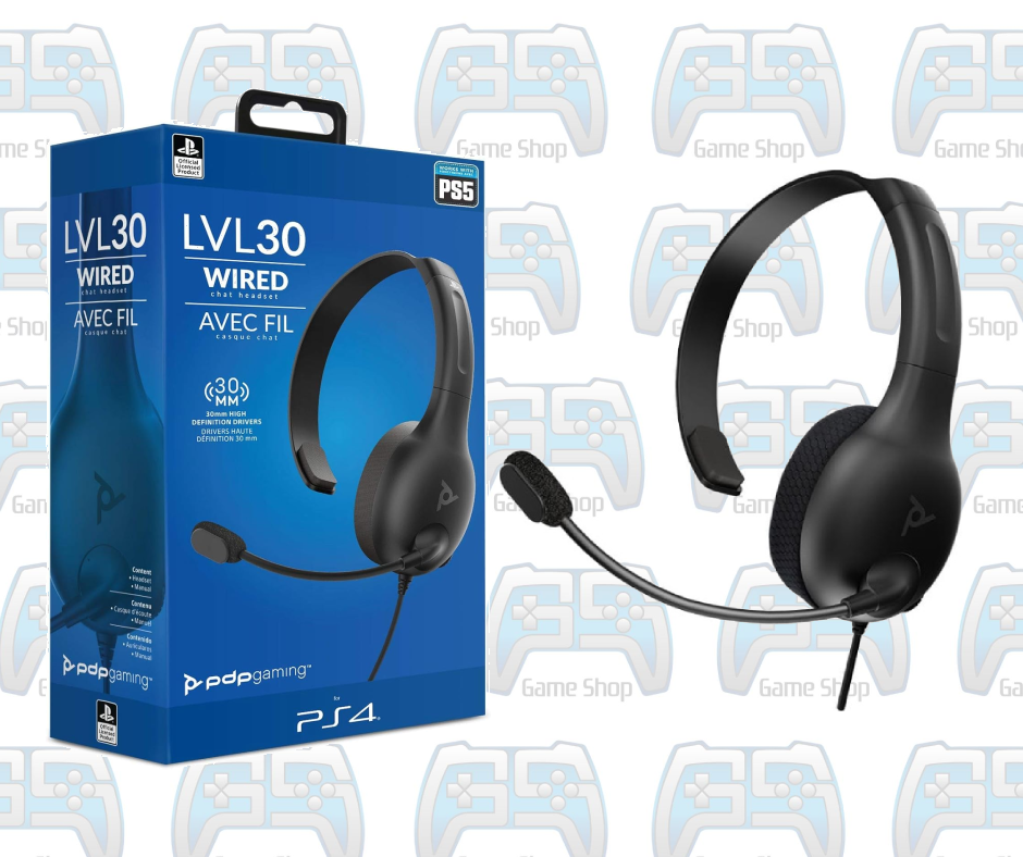 CASQUE PLAYSTATION FILAIRE PDP LVL30