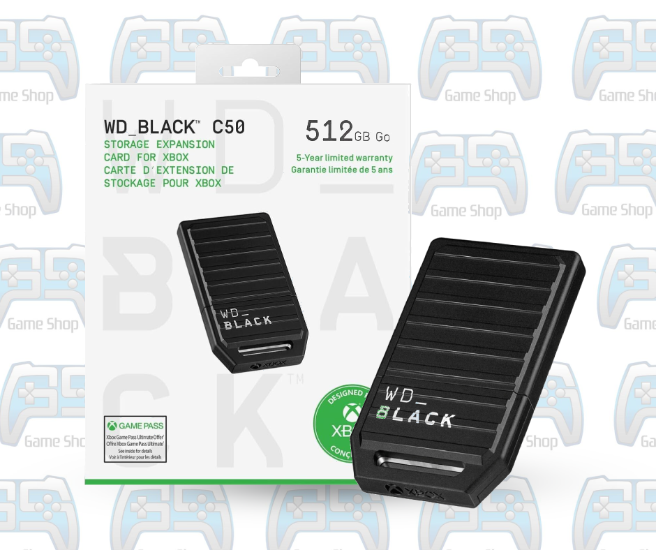 SSD XBOX SERIES WD_BLACK 512 GO C50