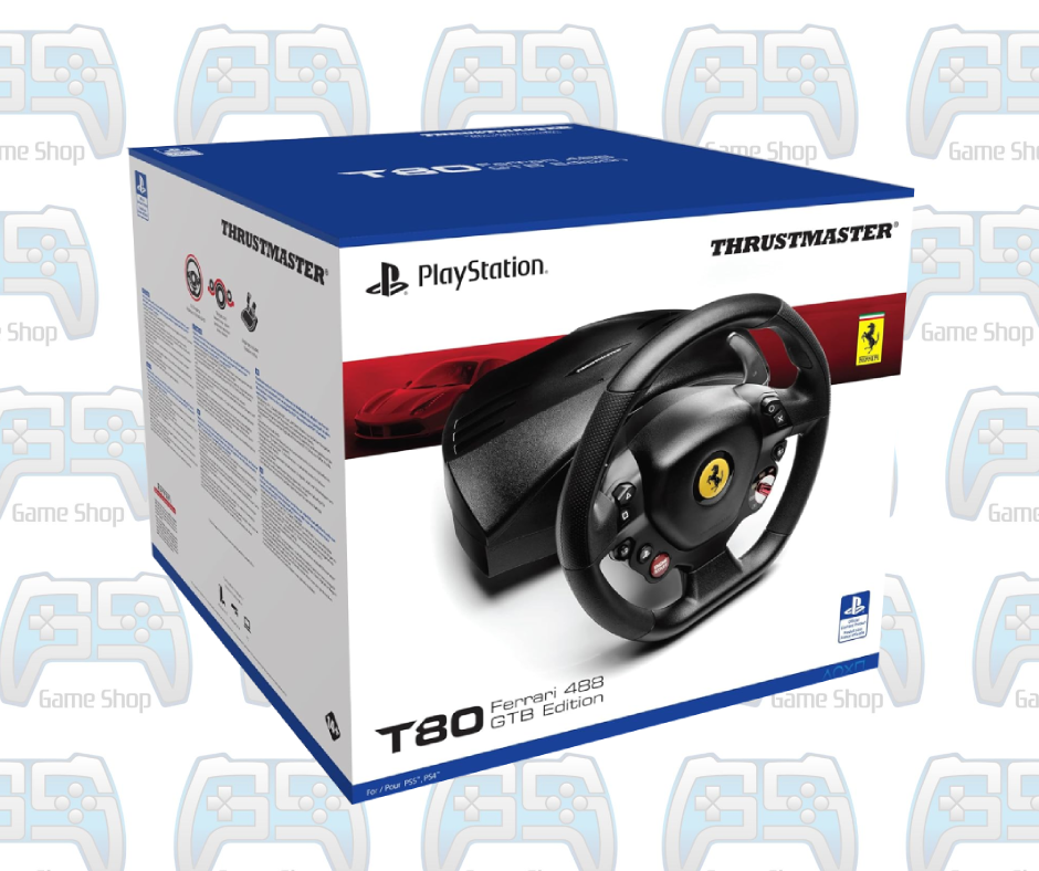 Volant Gaming THRUSTMASTER T80 Ferrari 488 GTB Edition
