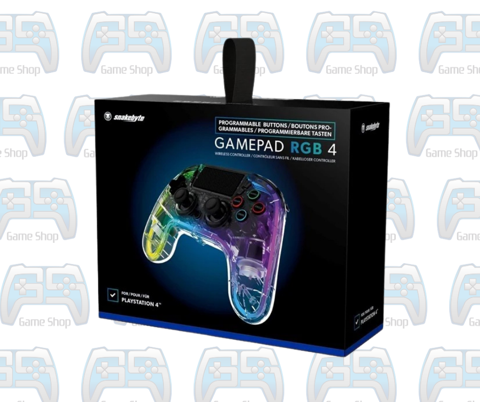 SNAKEBYTE GAMEPAD RGB 4 | FILAIRE POUR PS4