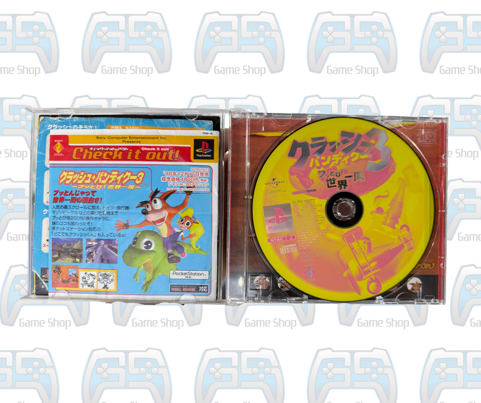 JAPAN CRASH BANDICOOT 3 | PS1 | JAPAN