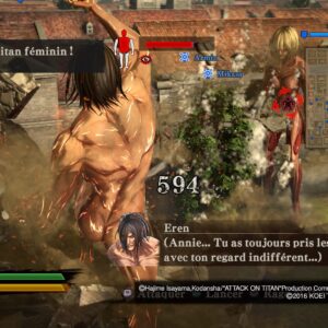 ATTACK ON TITANS : WINGS OF FREEDOM | PS4 | OCCASION 3