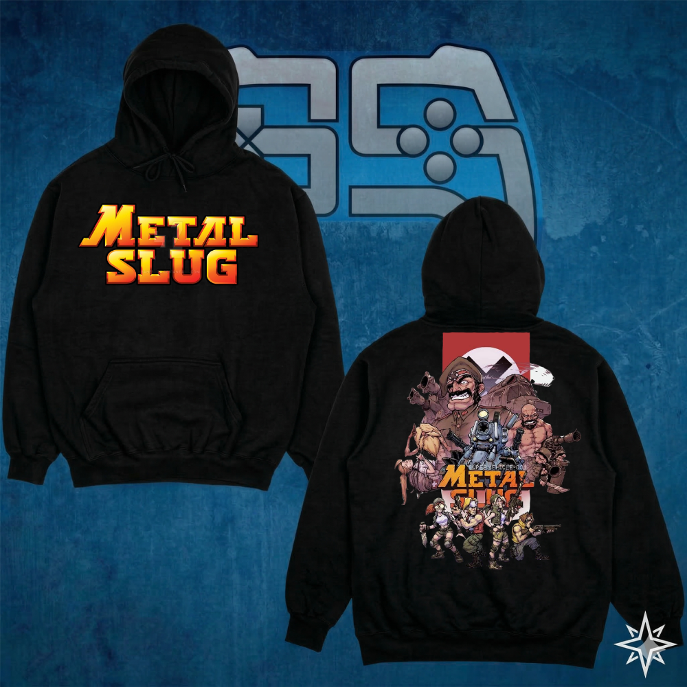 SWEAT-SHIRT METAL SLUG | NOIR